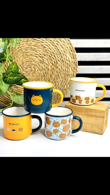 ماگ طرح گربه